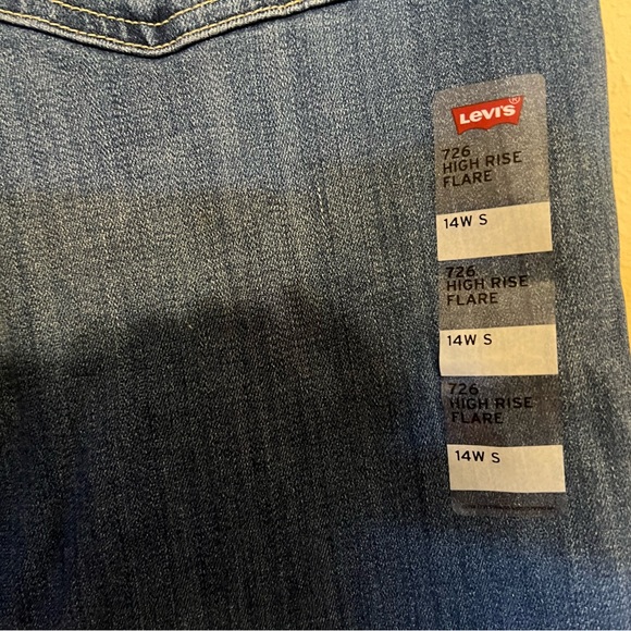 Levi Womens Flare Jeans - Picture 8 of 13